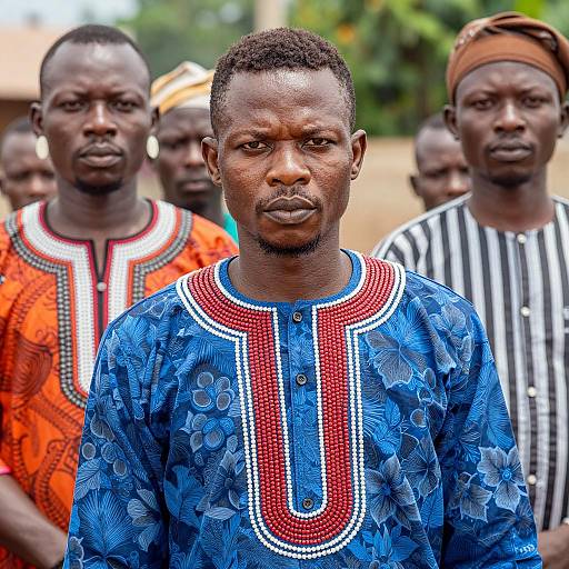 Cultural Portrait: Diverse Men Together