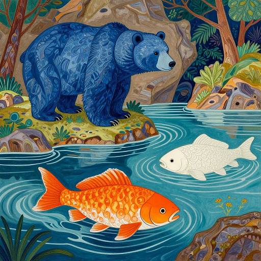 Vibrant Macdonald Mackintosh Animal Scene