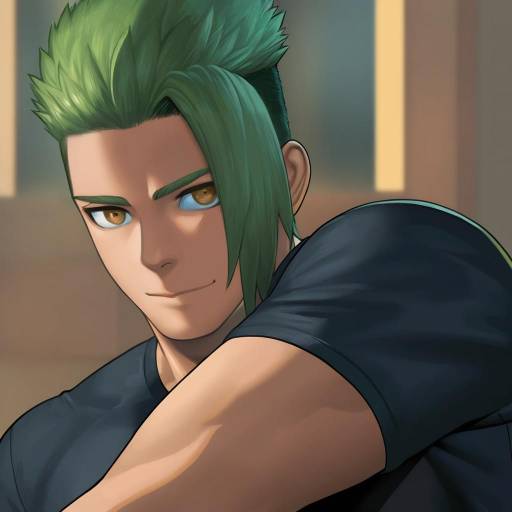 Illustration of Achilles (fate), fate (series) in the style of Lasterk