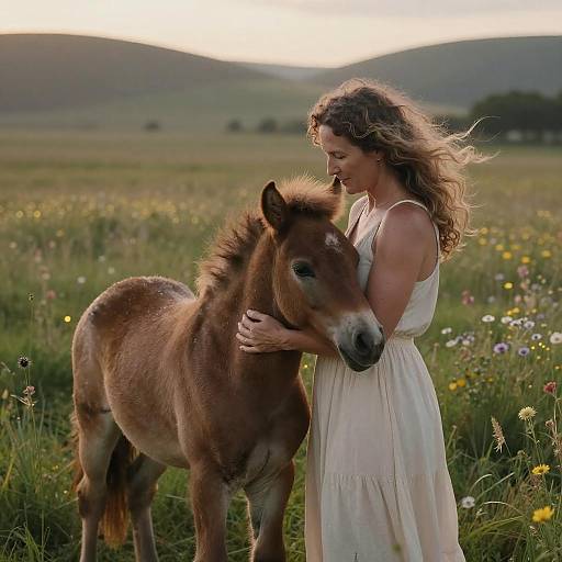 Embracing Nature: A Golden Hour Memory