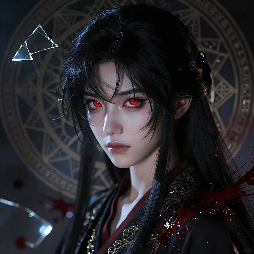 Dramatic Dark Fantasy Portrait