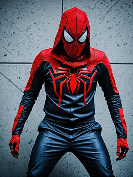 Realistic Blood Spider Cosplay Photo