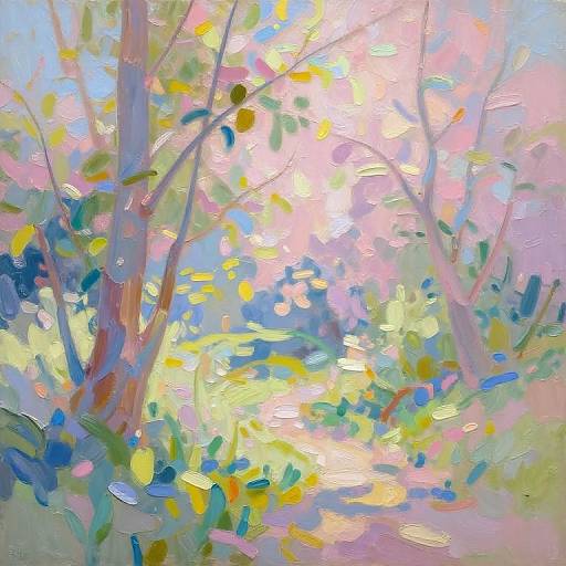 Impressionistic AI Nature Art