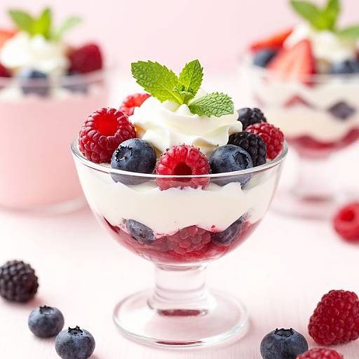 Vibrant Summer Berry Parfait
