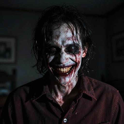 Terrifying Jeff the Killer Digital Art