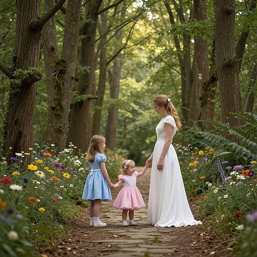 Magical Enchanted Forest Gathering