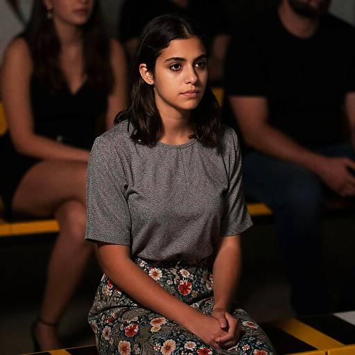 Moody Portrait of a Young Woman