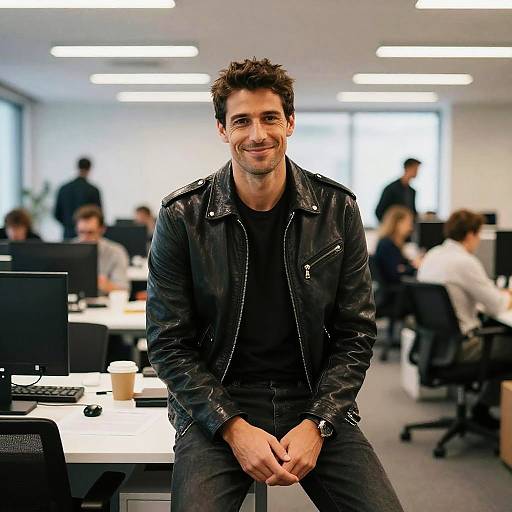 Wide-Angle Environmental City Portrait