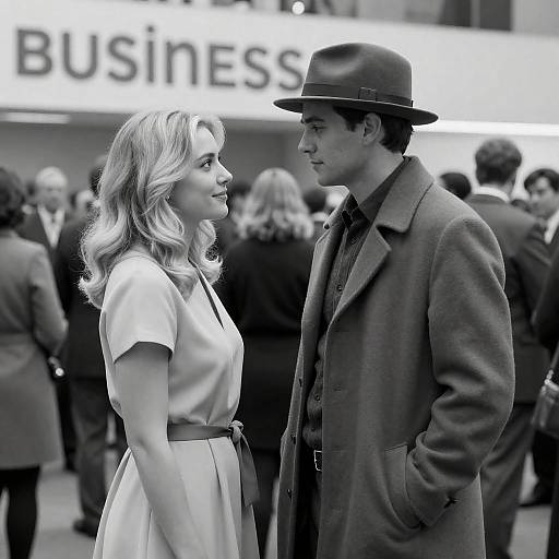 Intimate Black and White Couples Portrait