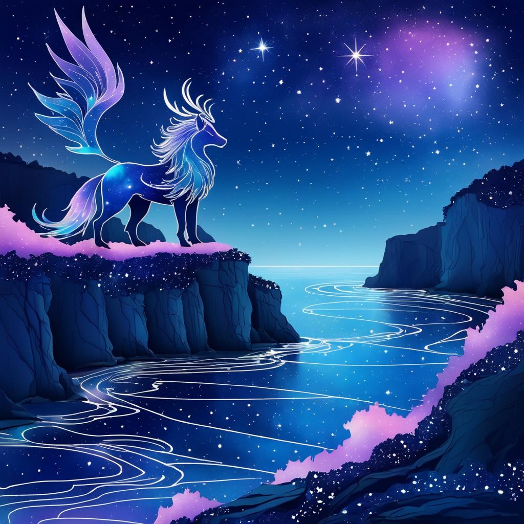 Twilight Griffin Constellation by Cliffs