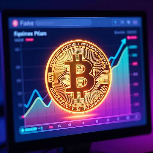 Cyberpunk Bitcoin Wallet Screenshot