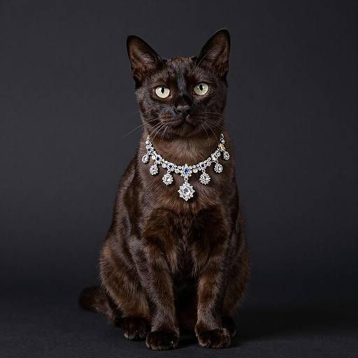 Luxurious Portrait of a Donskoy Cat