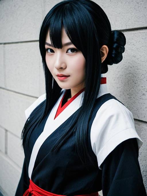 Woman in Maki Zenin Cosplay Costume