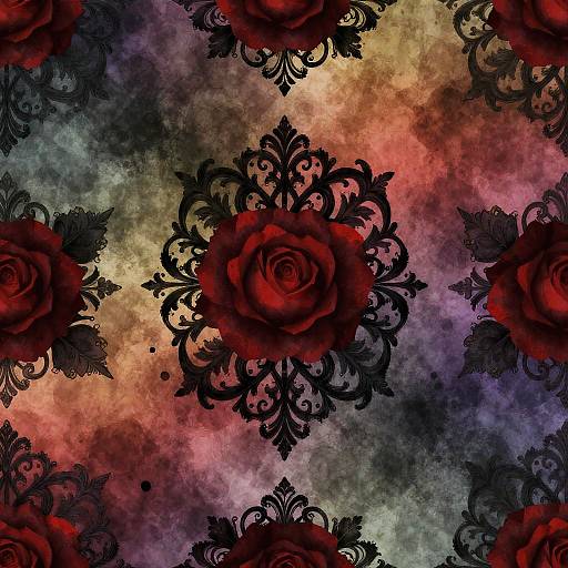 Gothic Ketamine Abstract Art