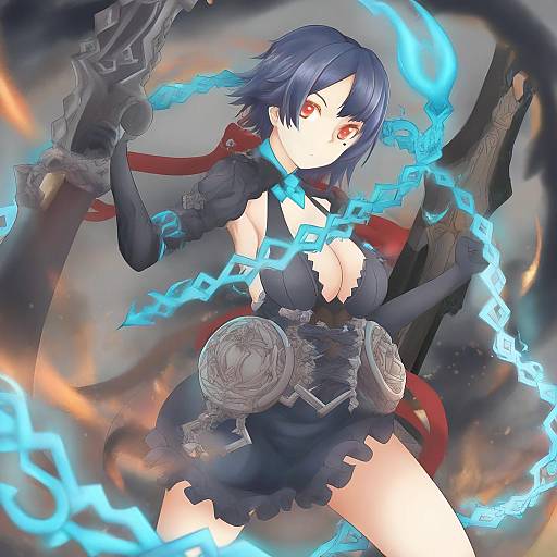 Illustration of Alice (sinoalice), sinoalice in the style of Yusha m