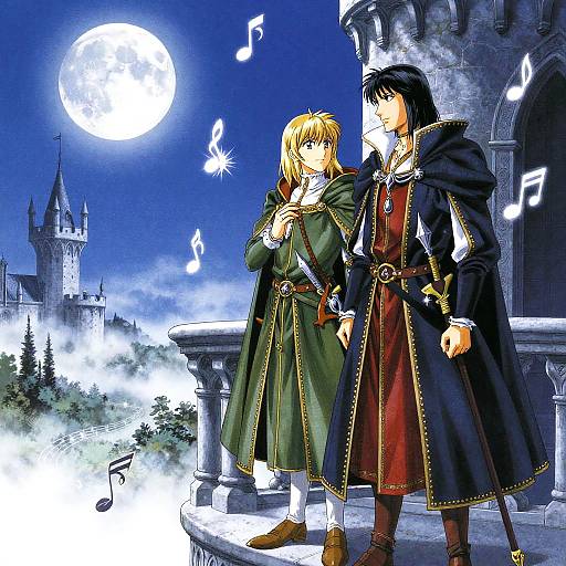 Mystical Bard and Sorcerer Duo