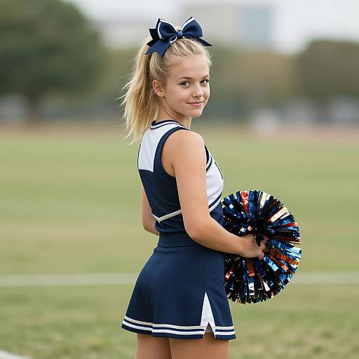 Realistic Spiritless Cheerleader Solo