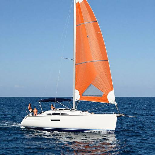 Interior of Sunsail Lagoon 46