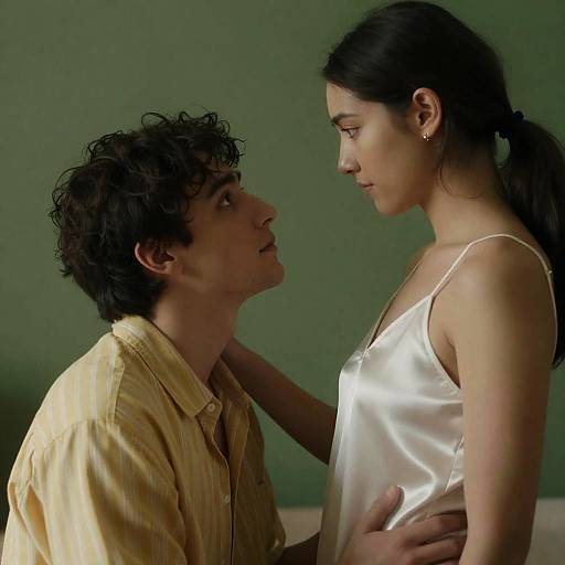 Intimate Gaze: A Couple's Connection