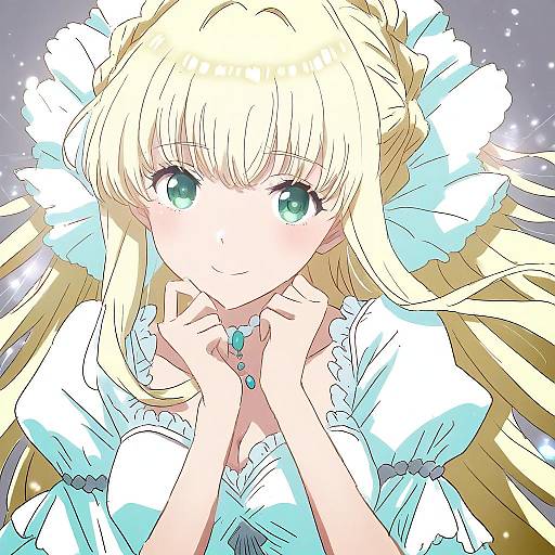 Illustration of Asseylum vers allusia, aldnoah.zero in the style of Fuji (pixiv24804665)