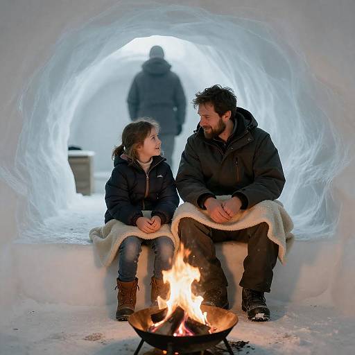 Warm Bonding Moments in an Igloo