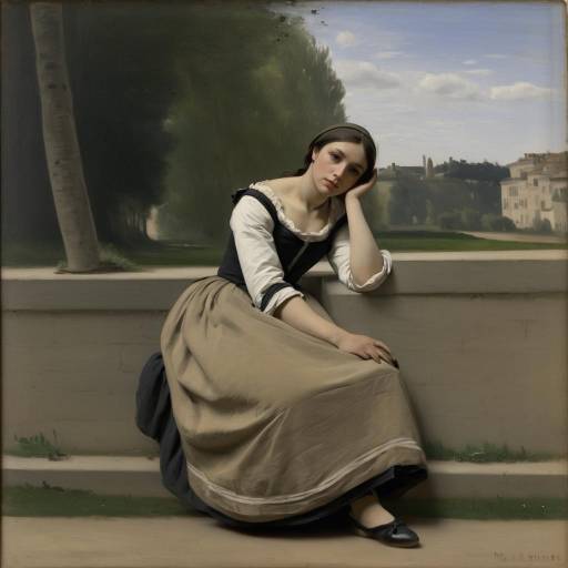Woman Resting: Corot's Masterpiece