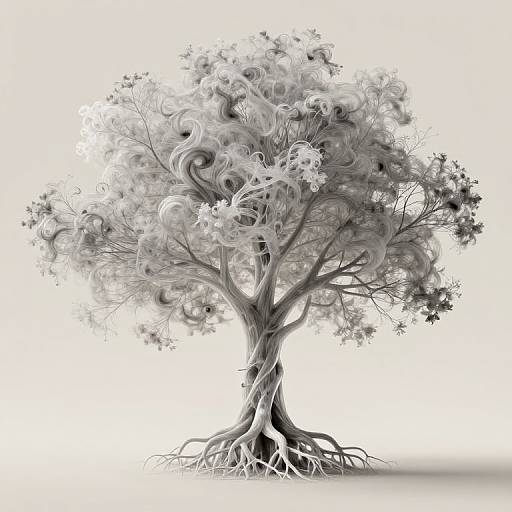 Colossal Surreal Tree Digital Art