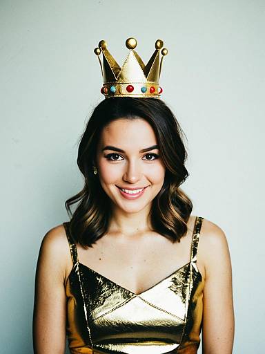 Golden Crowned Birthday Photoshoot