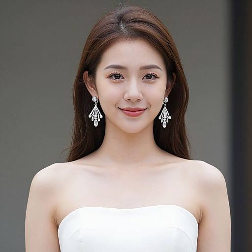 Realistic Portrait of Wedding Guest