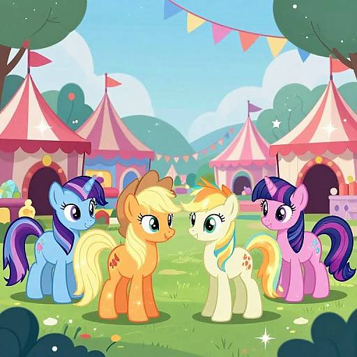 Radiant Ponies at Enchanted Carnival