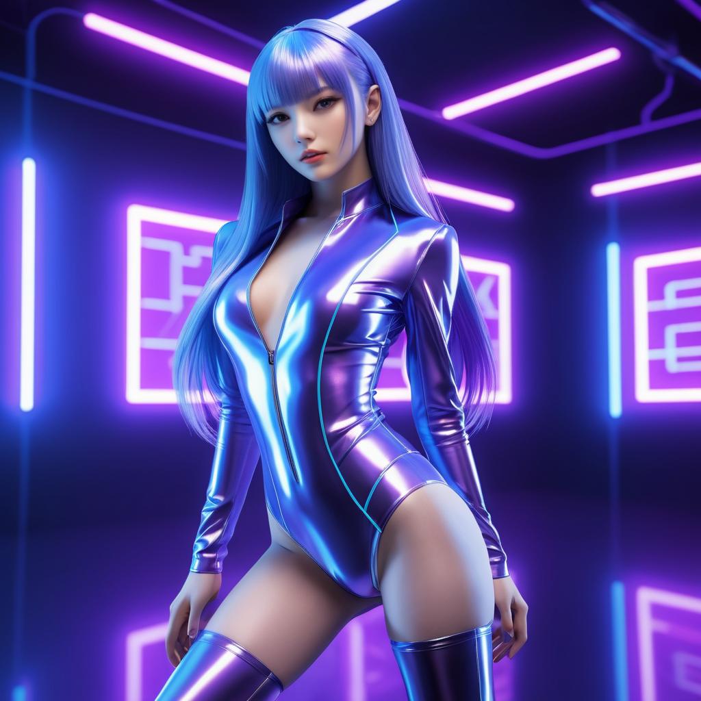 Futuristic Yuki in Stunning Detail