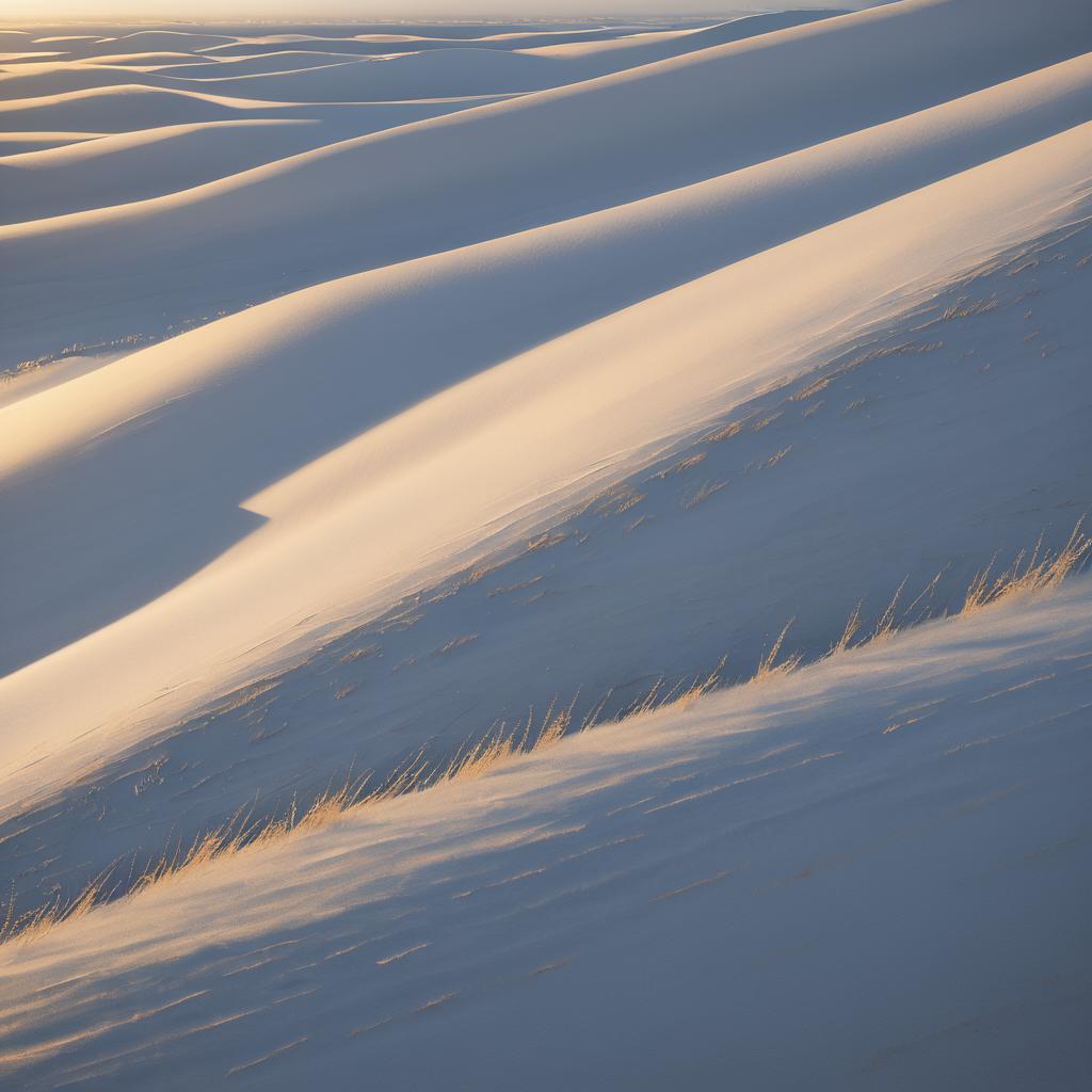 Photorealistic Frozen Tundra Landscape