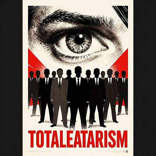 Totalitarianism Propaganda Poster Art