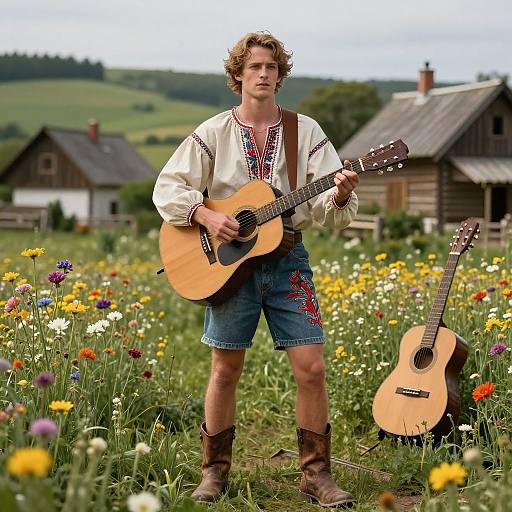 Rustic Countryside Portrait