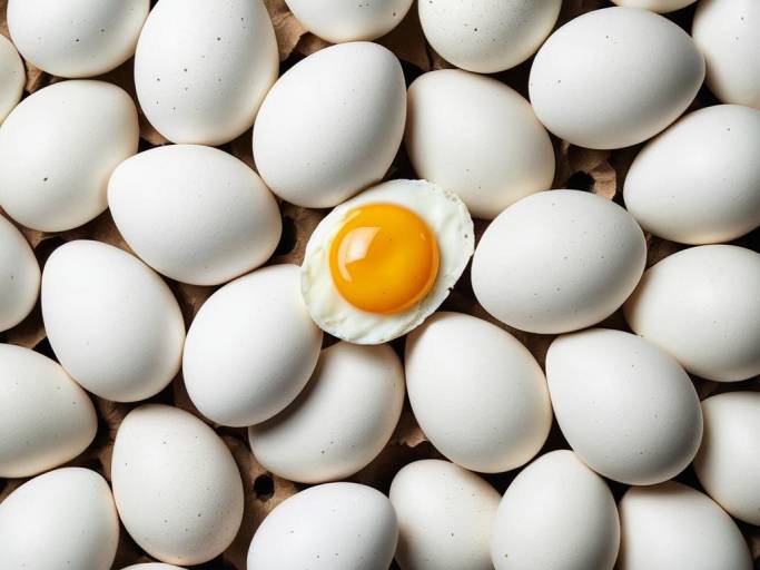 Elegant Egg Design in Artistic Wallpaper