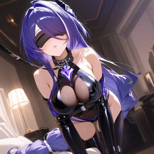 Elegant Cowboy Shot in BDSM Atmosphere