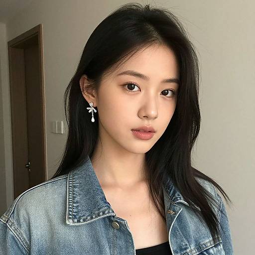 Realistic Woman in Wedding Suit