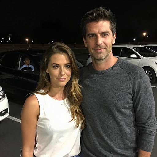 Nighttime Encounter in Parking Lot