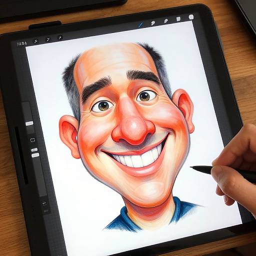 Bold Humorous Caricature Drawing Tutorial