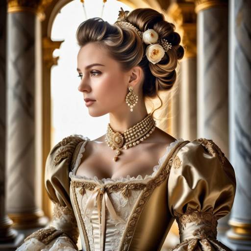Elegant Baroque Portrait of a Woman