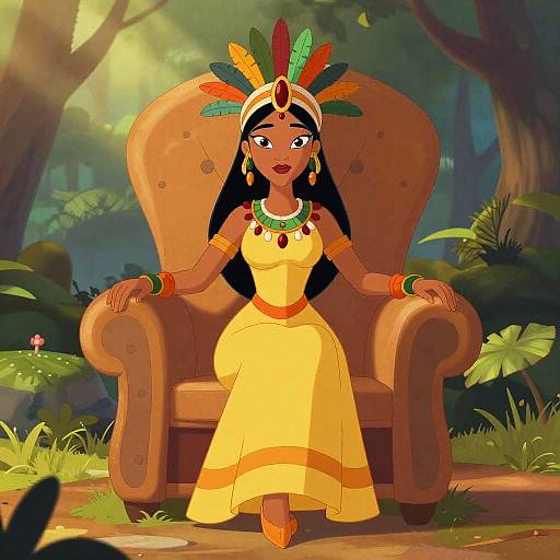 Retro Fashion 2D Animation Illustration