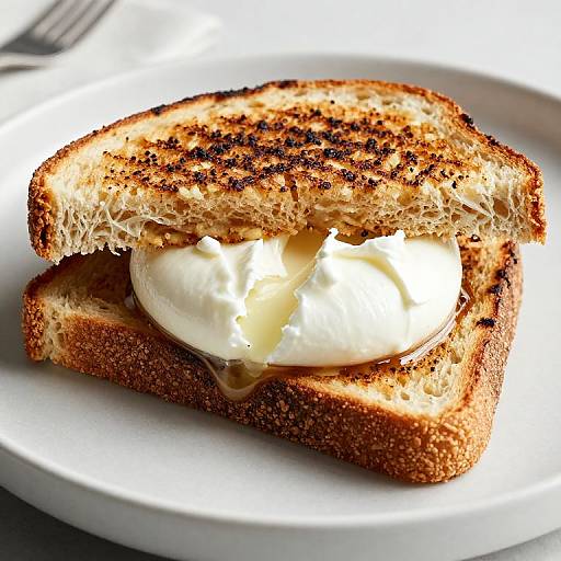 Delicious Grilled Burrata Sandwich
