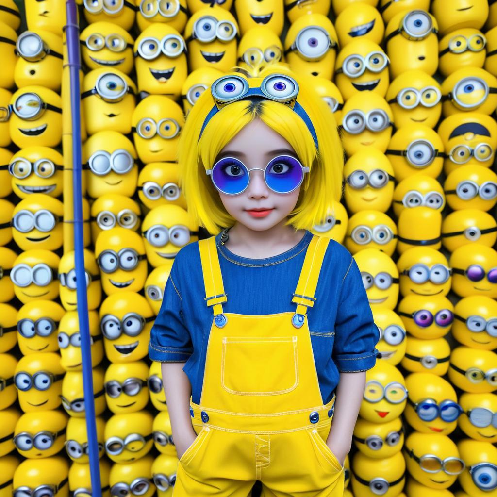 Horror Minion Girl Transformation