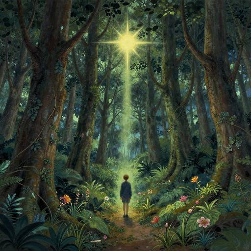 Enchanted Magic Forest by Moebius