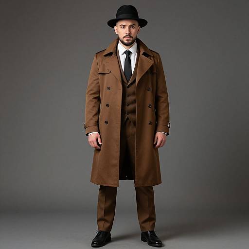 Elegant Man in Classic Costume