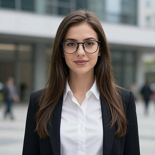Modern Corporate Woman Portrait