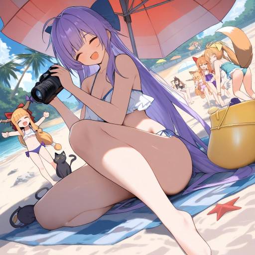 Beach Day with Fantasy Girls
