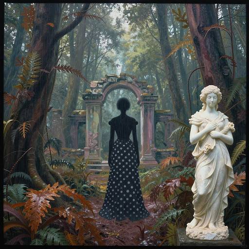 Haunting Photonegative Kelp Couture Ruins