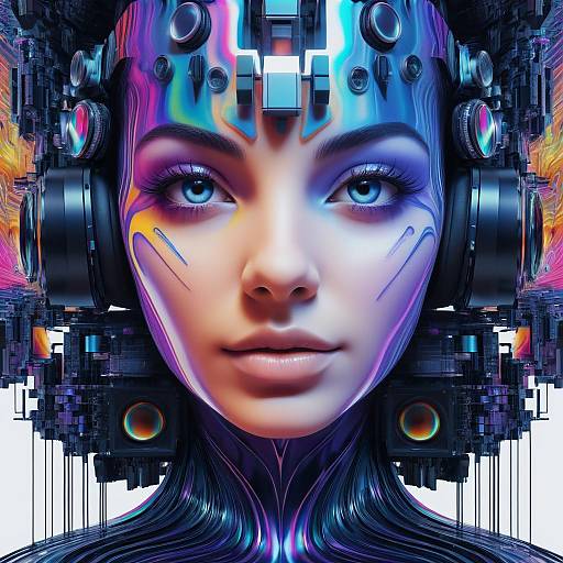 Hyperrealistic Graffiti Album Cover