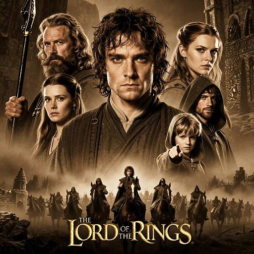 Epic Lord of the Rings Movie Poster
